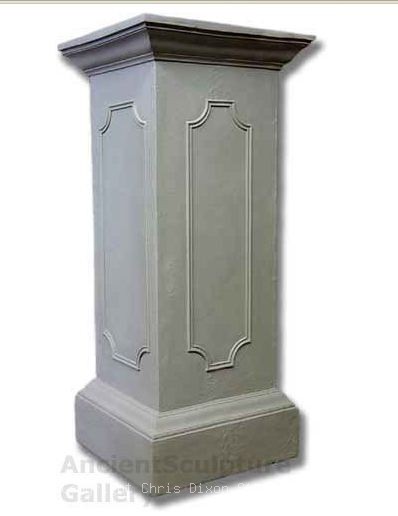 PEDESTAL CHURCH PANEL 40x18x17